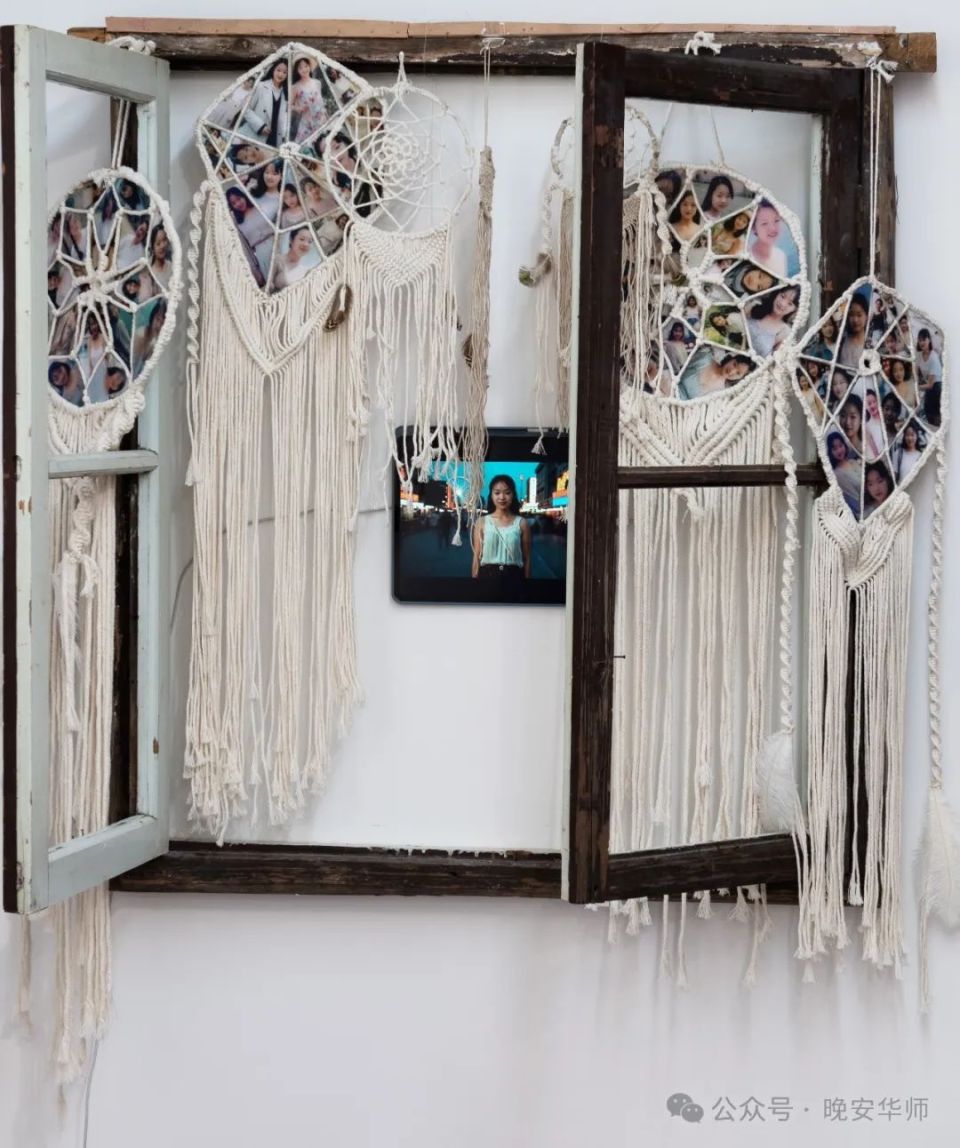 《捕梦》作者:曹钺作品简介:作品是一场梦境的艺术再现,以捕梦网,木