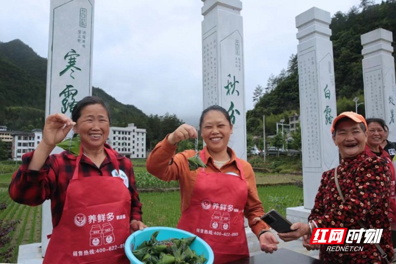 趁着芒种刚过,桂东县新时代文明实践中心的