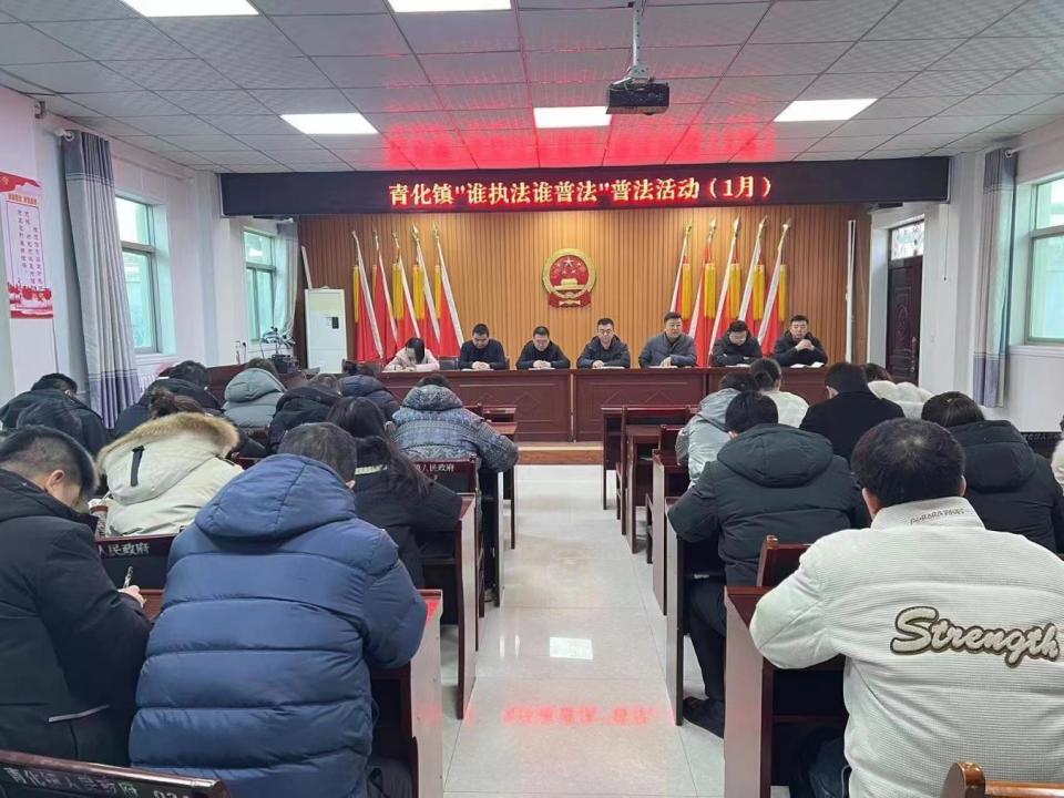 岐山县青化镇三个强化推进三个年活动纵深开展