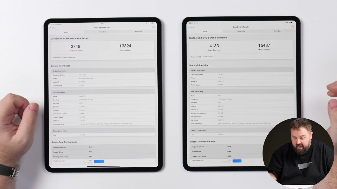 苹果新款iPad Pro遭提前开箱，M5芯片性能曝光！-腾讯新闻