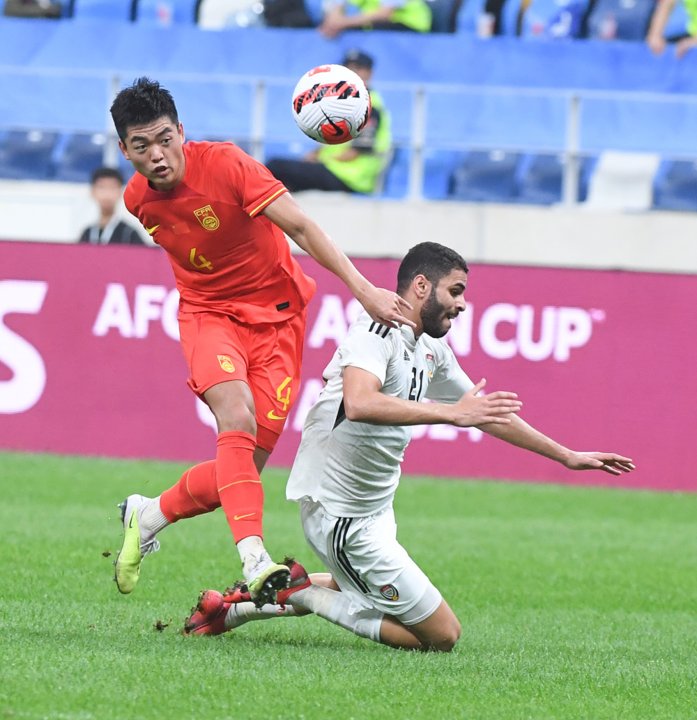 足球u23亚洲杯预选赛暨巴黎奥运会男足亚洲区资格赛中国对阵阿联酋2