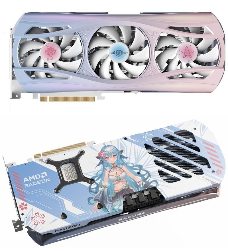 Yeston 放り込め redeon RX 9070XT 花嫁