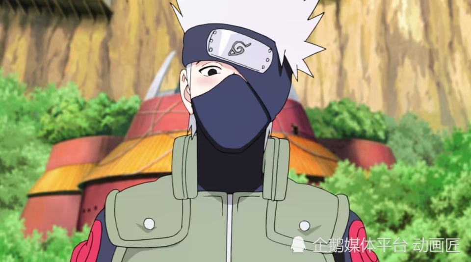 《火影》卡卡西为什么带着面罩