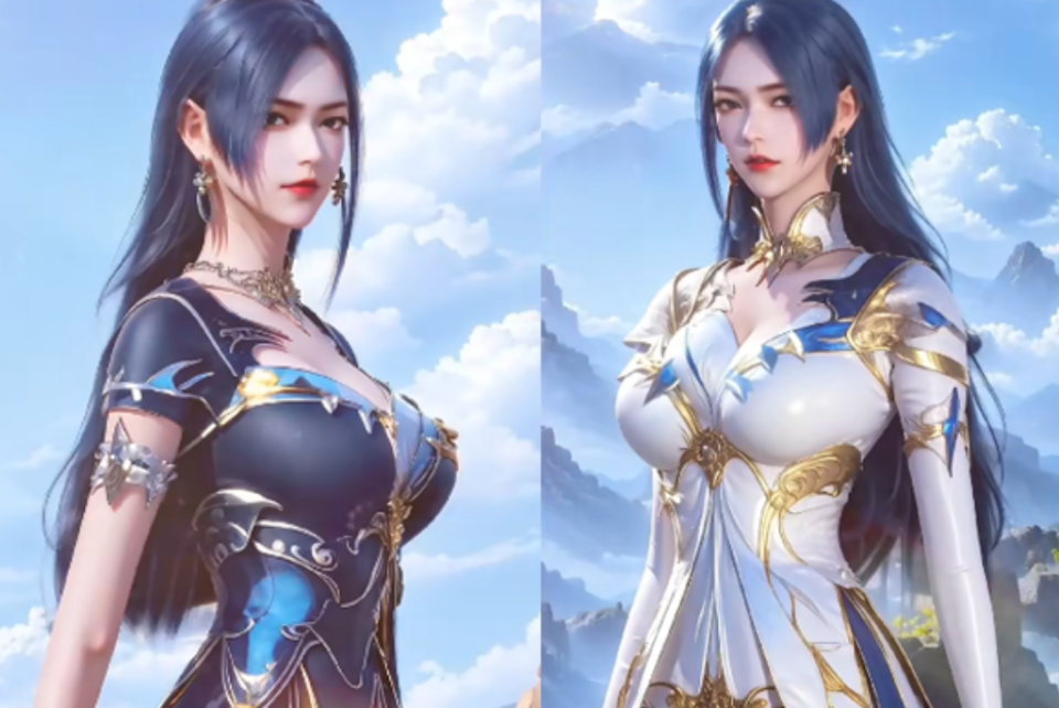 斗罗大陆:八大女神14岁少女形象对比,比比东甜美可爱,柳二龙风情万种!