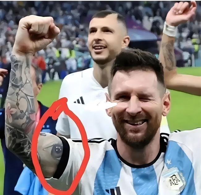 曝梅西手臂纹身另有蹊跷?拒绝登场原来另有深意?