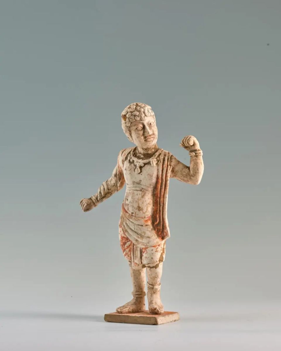 中国、唐代　俑 唐岳州窑青瓷武士俑| 湖南博物院