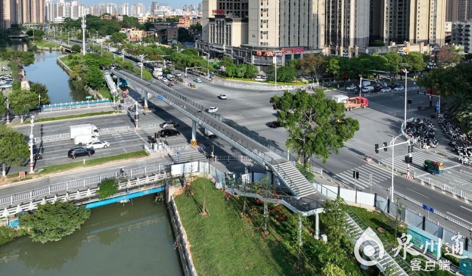 泉州两座人行天桥“五一”前将投入使用！_腾讯新闻
