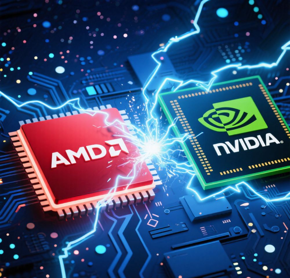 英伟达AI芯片最强之敌AMD产品性能进一步逼近-腾讯新闻