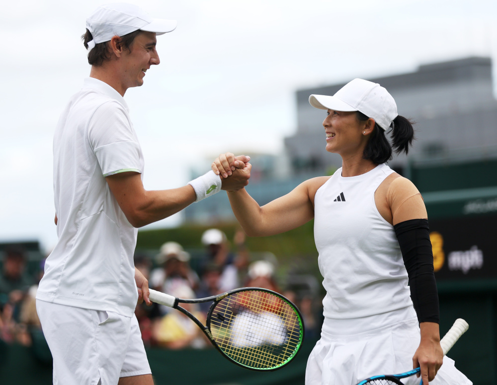 体育网球温网徐一璠弗列根晋级混双决赛