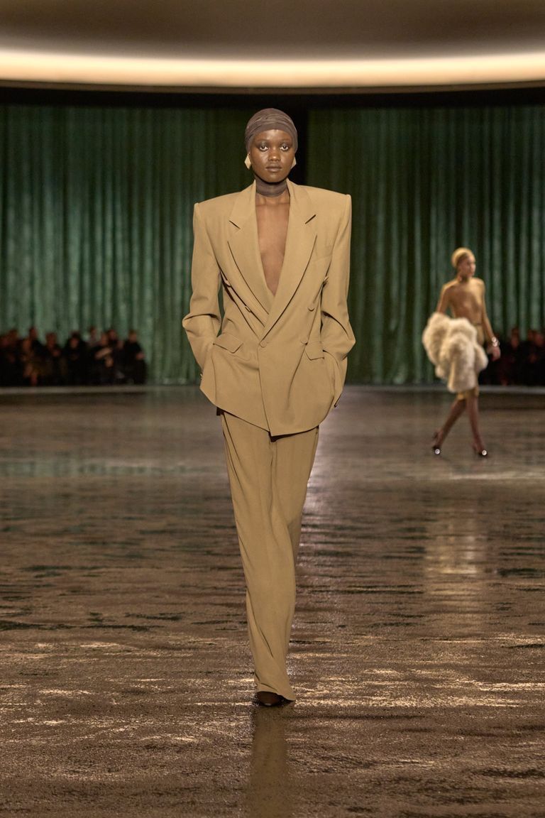 saint laurent圣罗兰 2024冬季女装系列