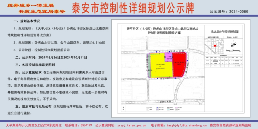 泰安市徐家楼规划图图片