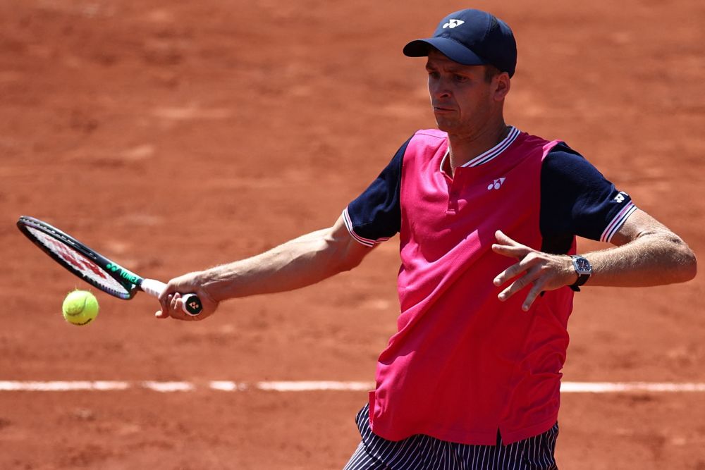 网球——法网:胡尔卡奇晋级_腾讯新闻