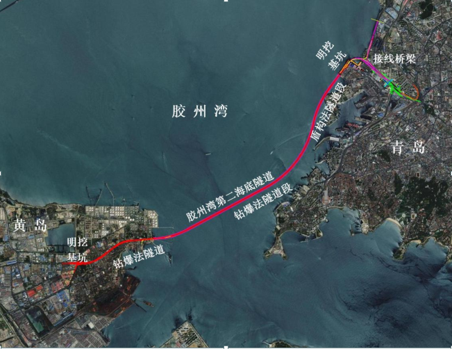 国家队海下探路，胶州湾第二海底隧道正在全速推进_腾讯新闻
