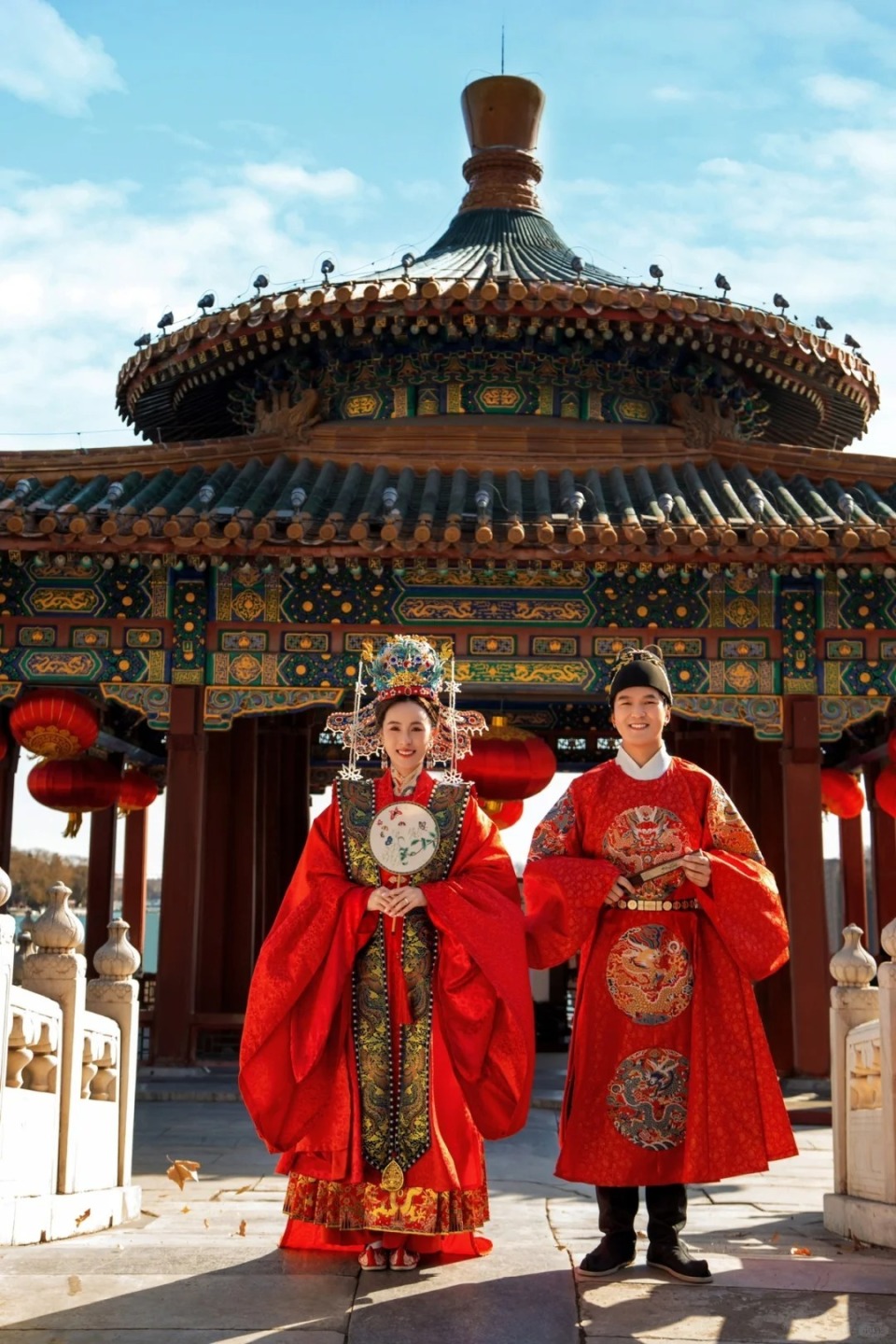 前中国女网一姐王蔷姐弟恋修成正果 晒中式结婚照郎才女貌