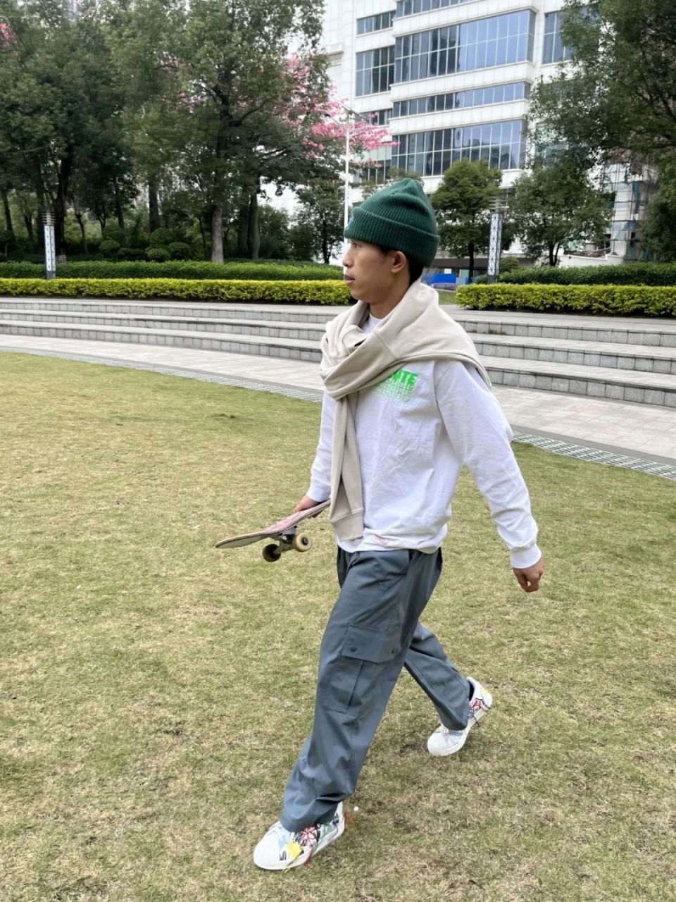 广西滑手李顺:我要滑到老,玩到老!