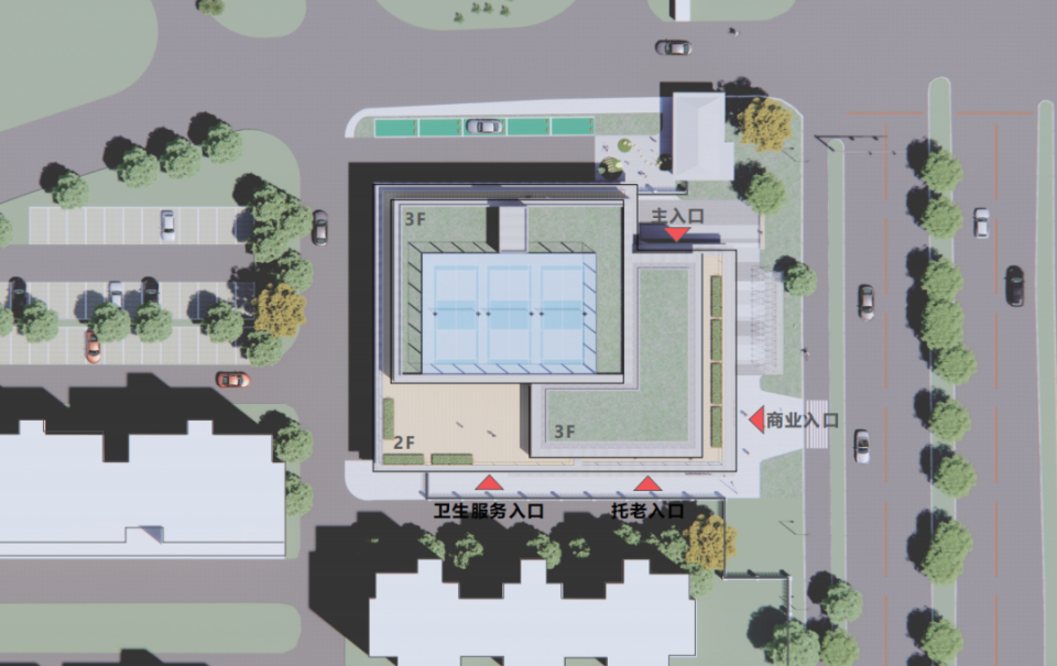 鸿泰苑三区睦邻中心工程建设地点位于鸿山街道鸿山路西侧,鸿泰路北侧