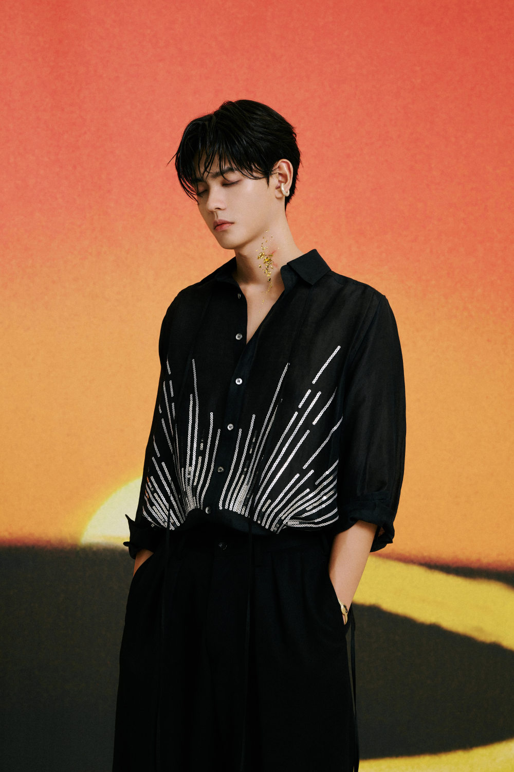 以《因为有光,有点晃荡》发行为契机,田鸿杰接受