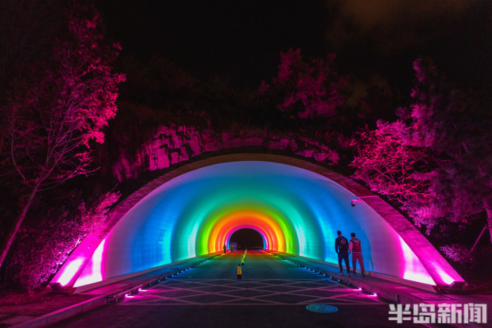 奥帆中心夜景上新了!