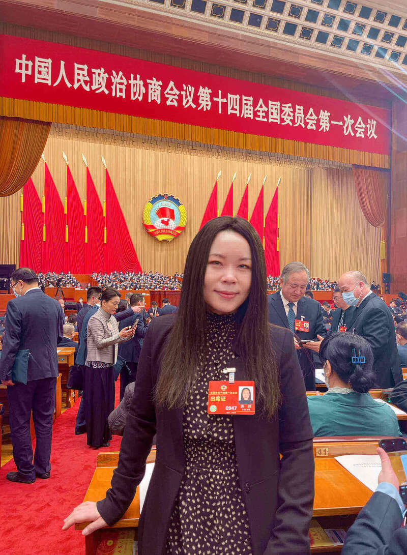 郭蓉委员用年轻的创造力带领传统文化出海