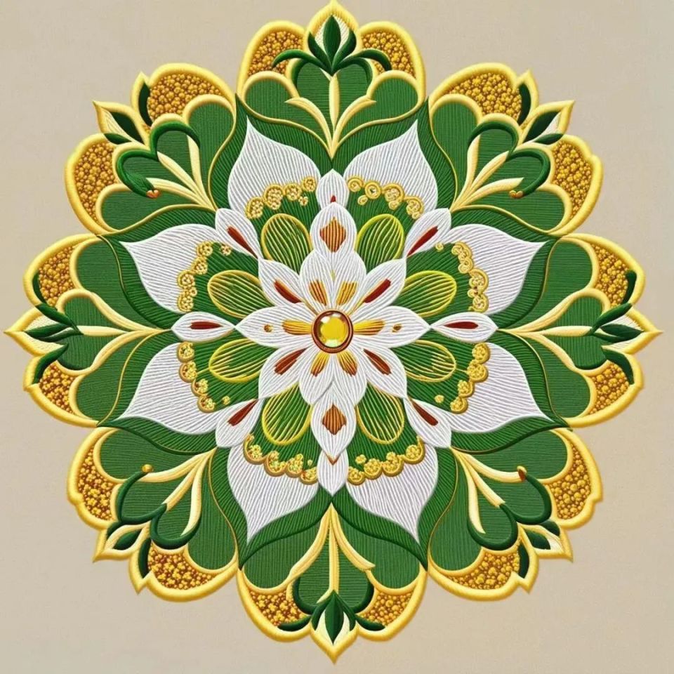 花型纹样 | 对称之美