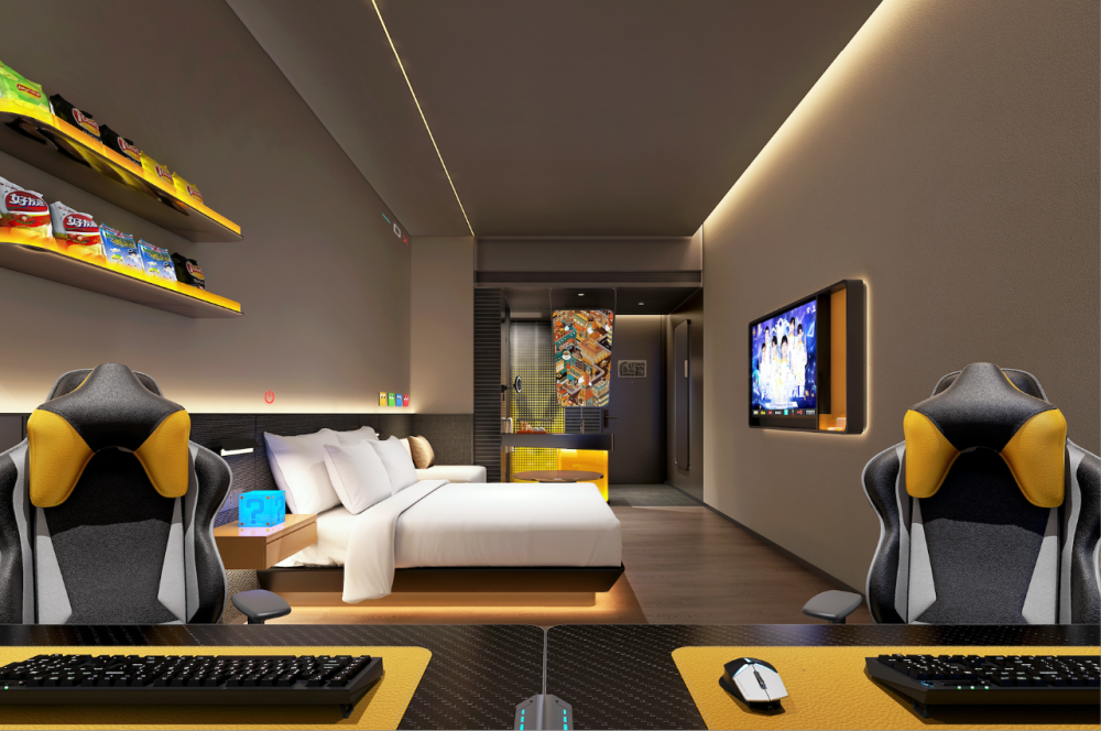 撬动区域经济增长的新支点,七羽互娱全新开启电竞酒店