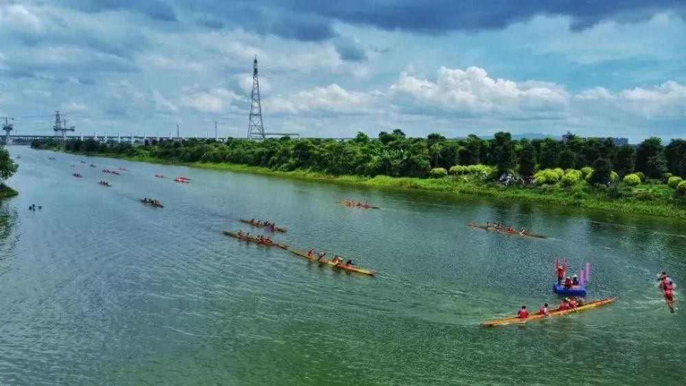 三水白坭"五人龙"竞渡,谁是"no.1"?_腾讯新闻