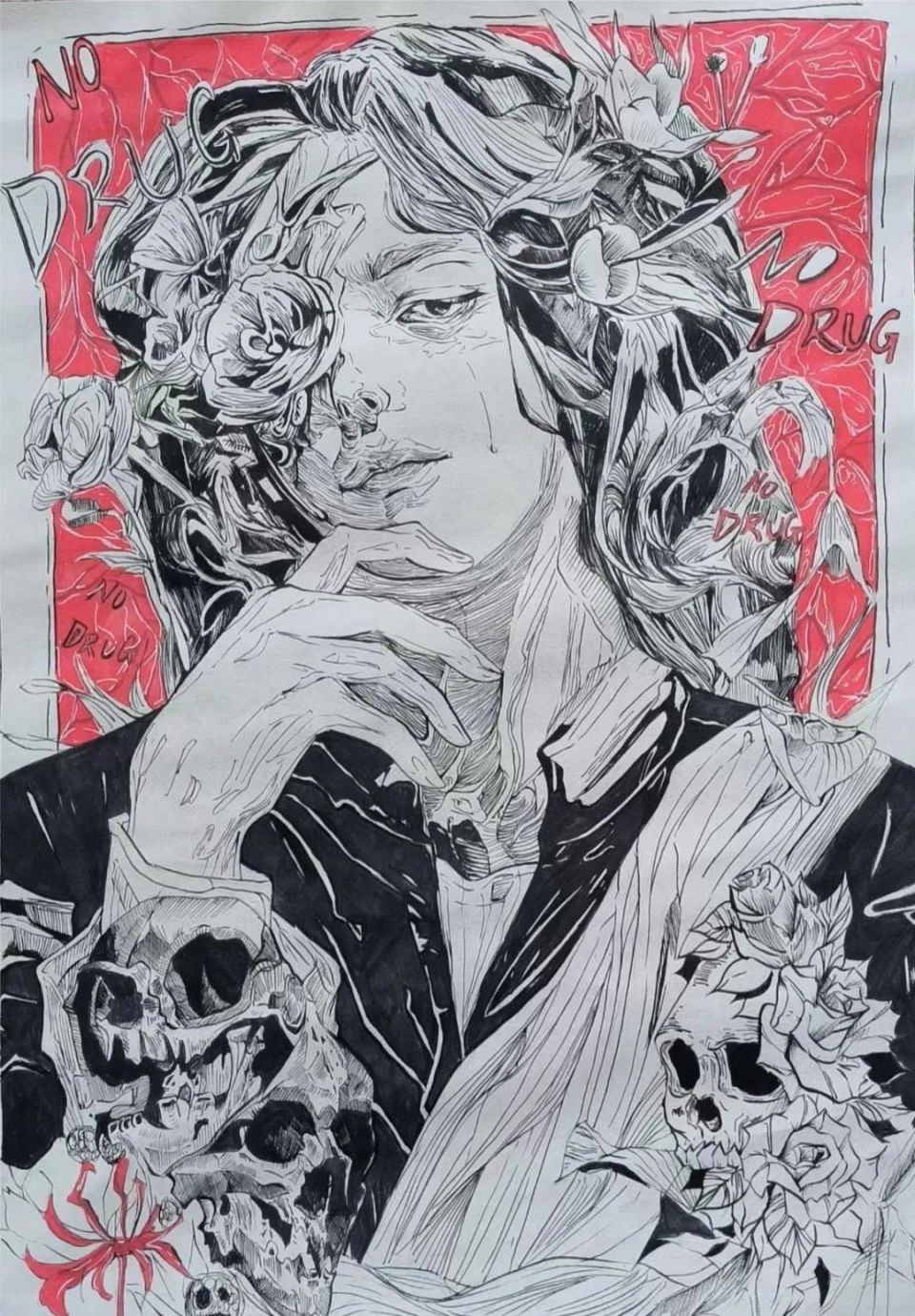 福安首届禁毒绘画大赛获奖作品出炉!