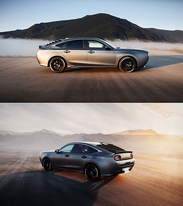 看清楚了,这辆美式肌肉车竟然是本田思域_腾讯新闻