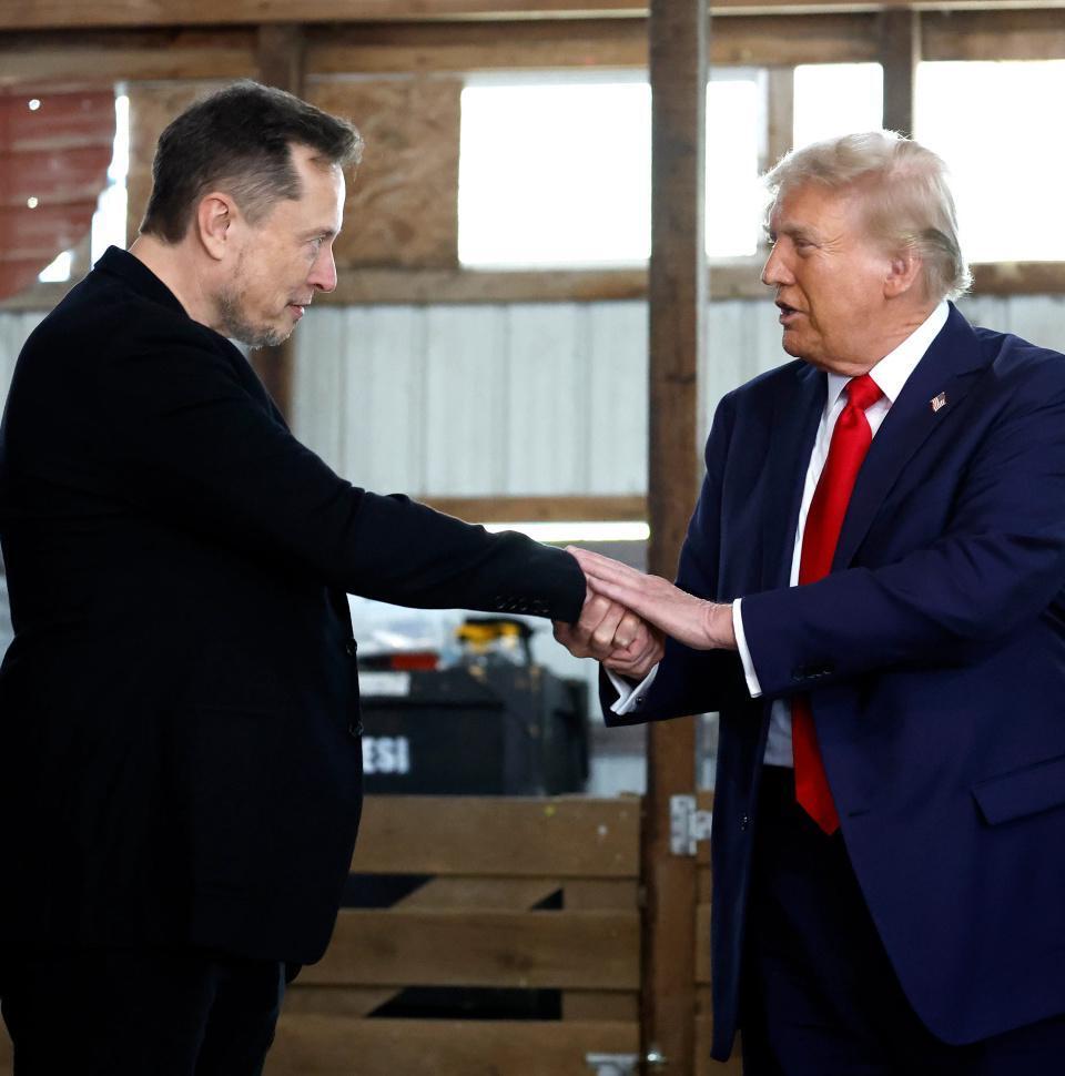 特朗普“群发”了给马斯克的私信！想念你和X娃，比尔·盖茨今晚要来-腾讯新闻