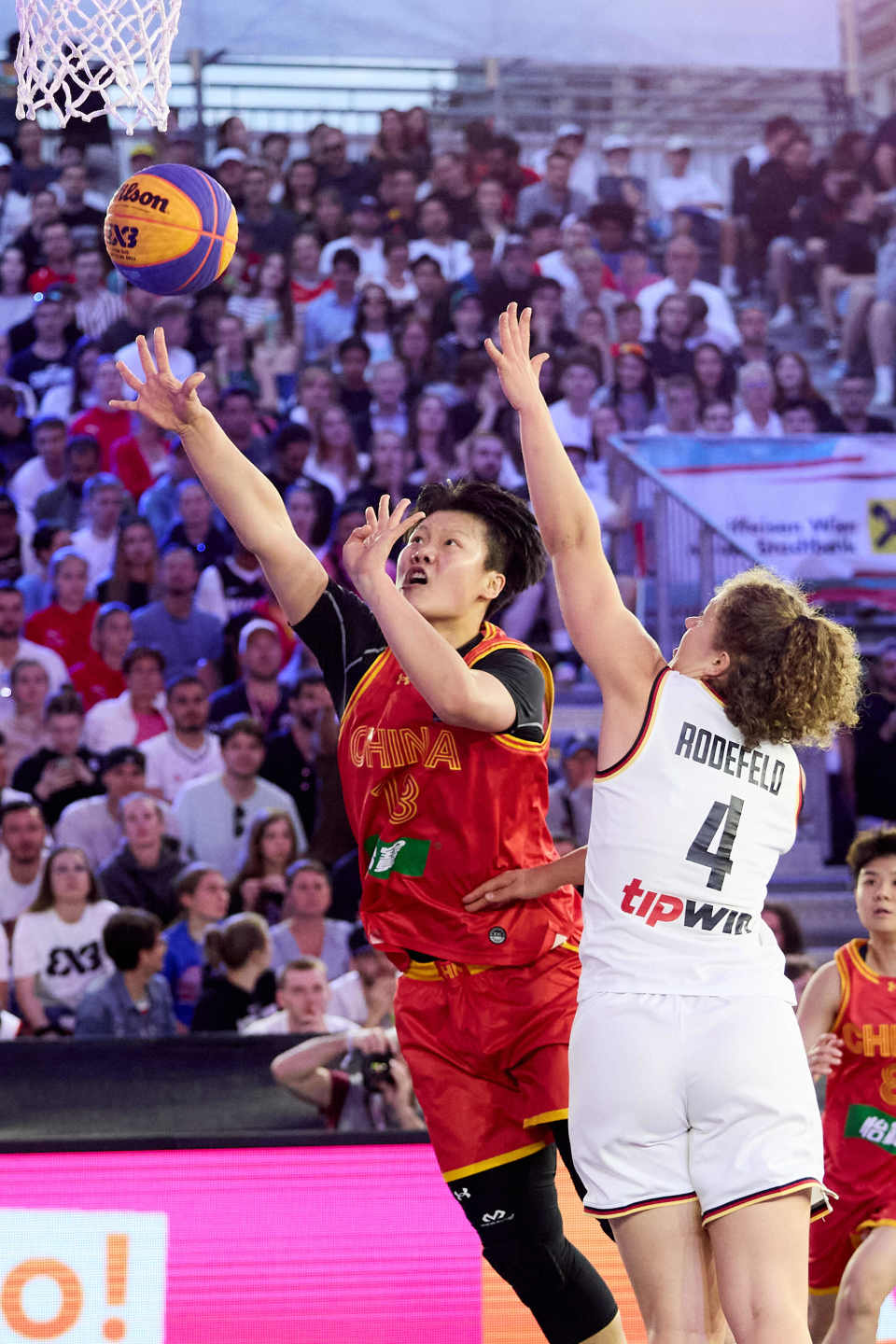 体育篮球三人篮球世界杯中国女篮晋级半决赛