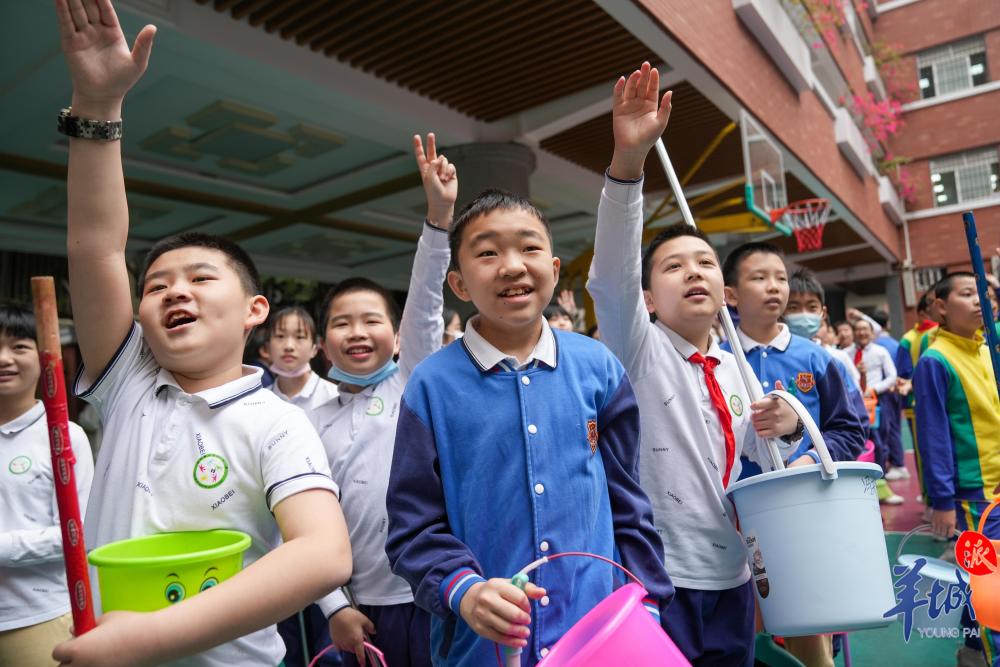 视频图集小学生化身打工人广州小北路小学开展微研学课程