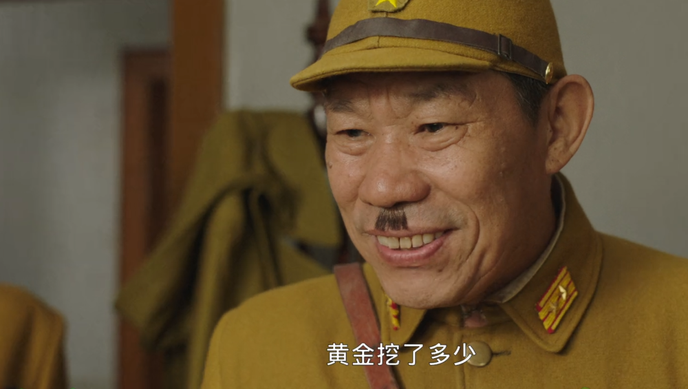 而鬼子骑兵联队的指挥官就是杨清文饰演的黑岛森田