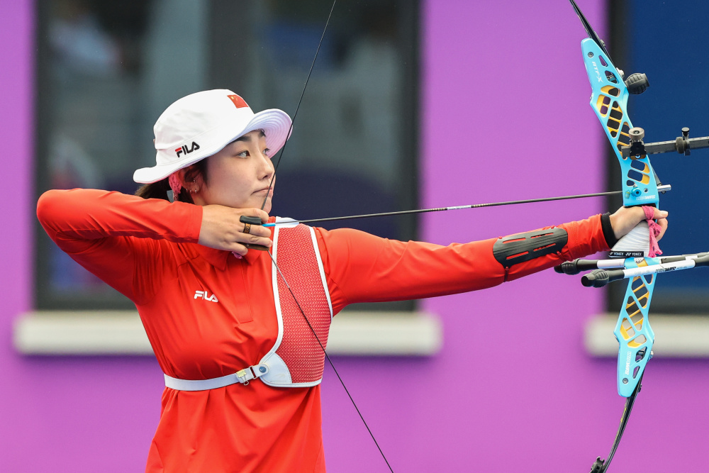 射箭——反曲弓女子团体赛况(2)_腾讯新闻