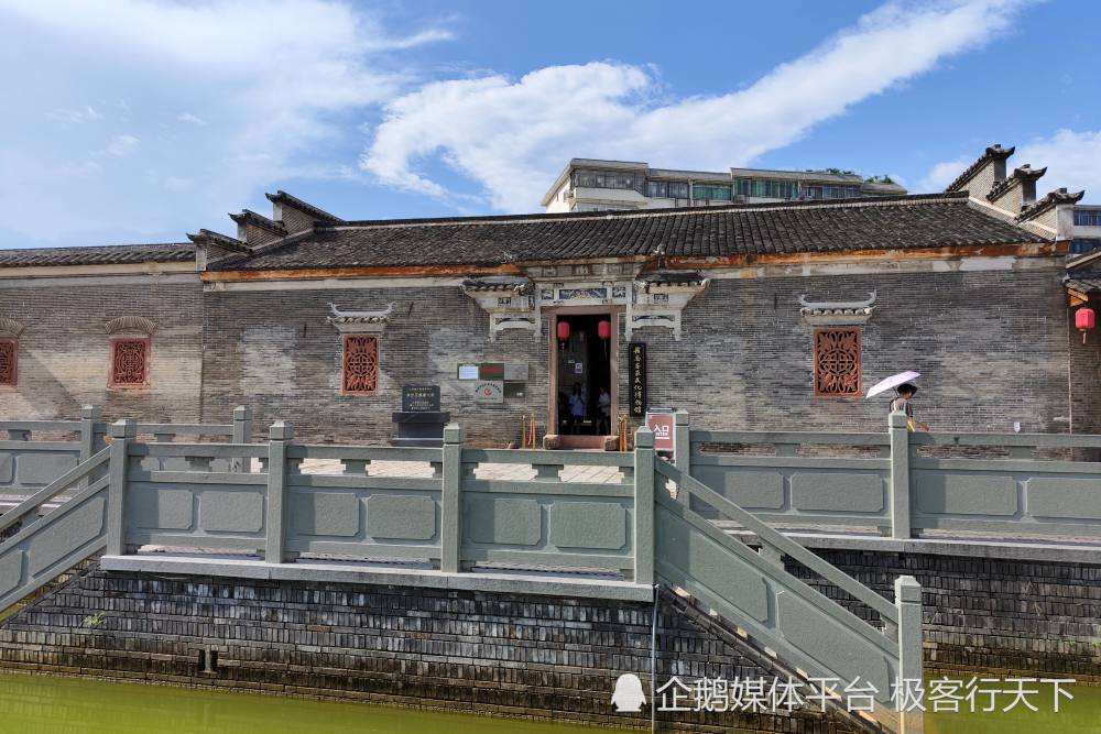 赣州魏家大院最具代表性的客家建筑加上高大的院墙就是围屋