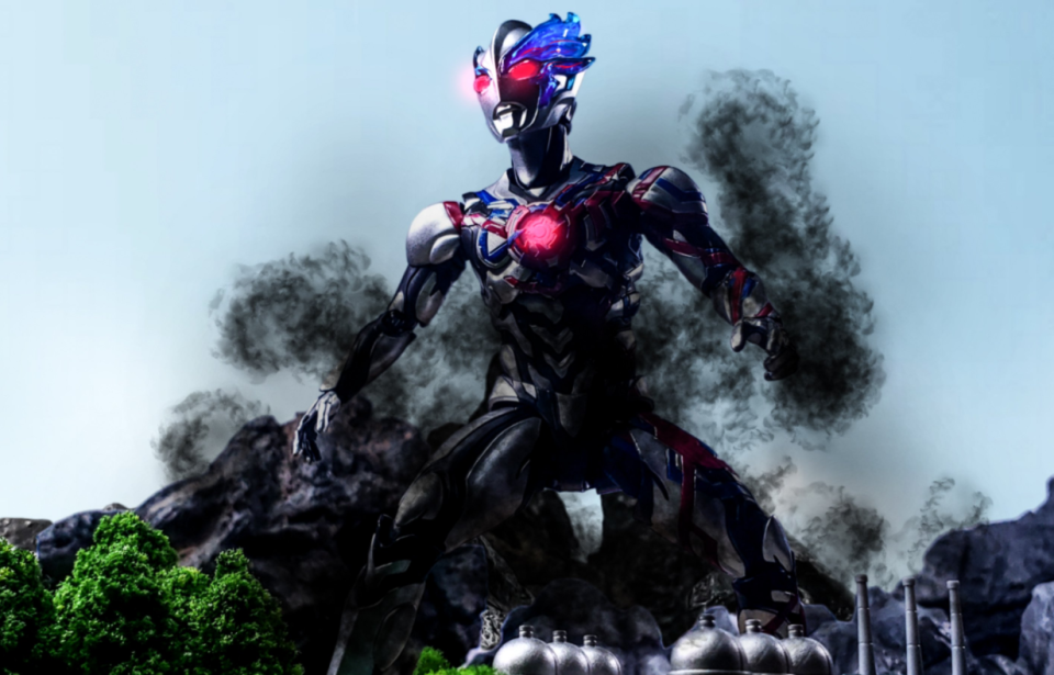 奥特曼粉丝自制布莱泽剧场版 黑化的布莱泽酷似暗黑扎基