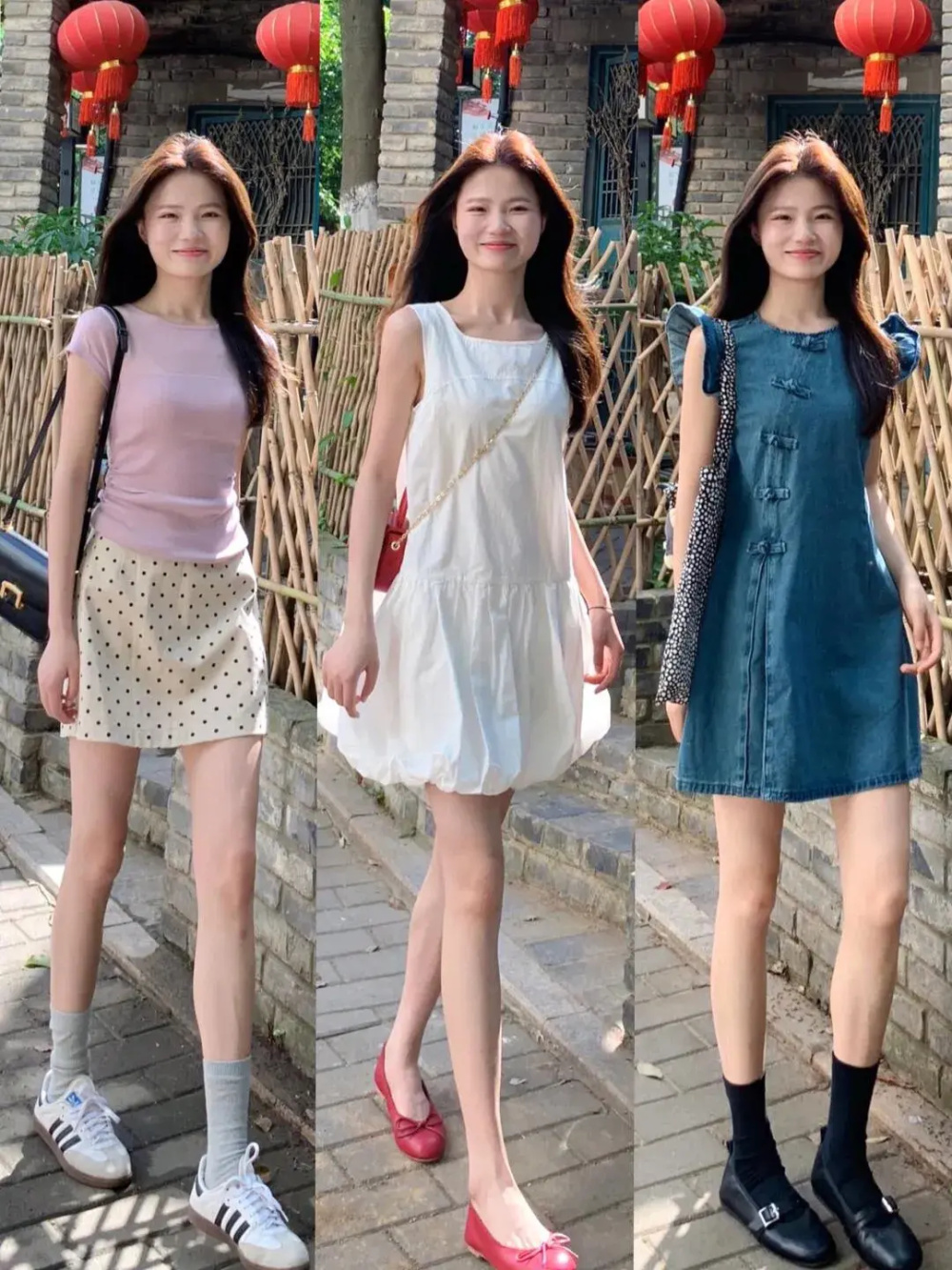 时尚博主20套的穿搭灵感,吊带裙 半身裙,高调惹眼,洋气洒脱