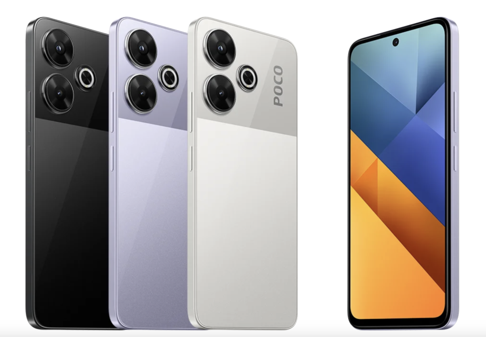 小米 poco m6 手机海外发布:helio g91-ultra 芯片,129 美元起