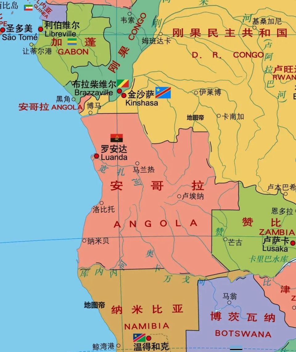 两个刚果海岸线为何这么短?卡宾达为何成为安哥拉的飞地?_腾讯新闻