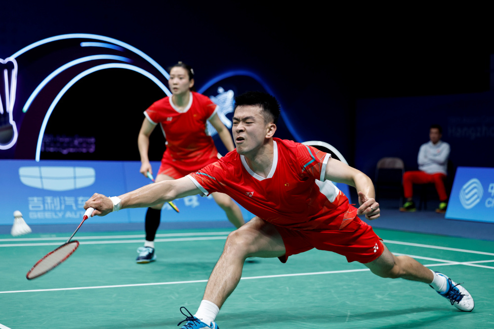 羽毛球——郑思维/黄雅琼晋级混双决赛_腾讯新闻