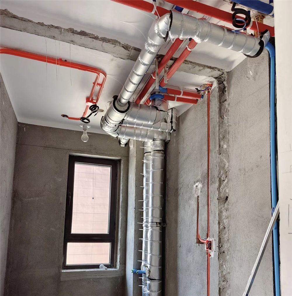 四,下水管隔音棉自己动手包很多老师傅都说,看家里装了无主灯以后