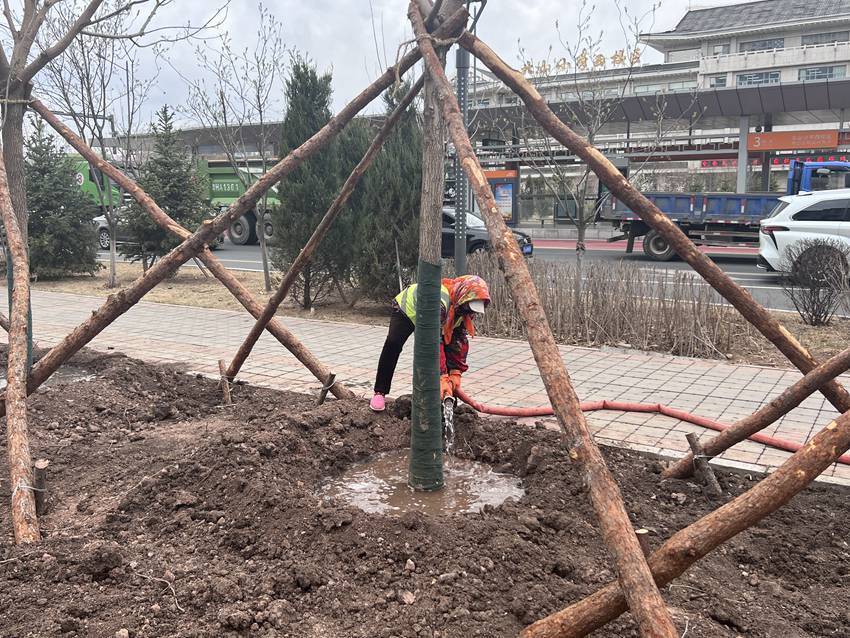 绿美延吉我们在行动新一批游园广场开工建设