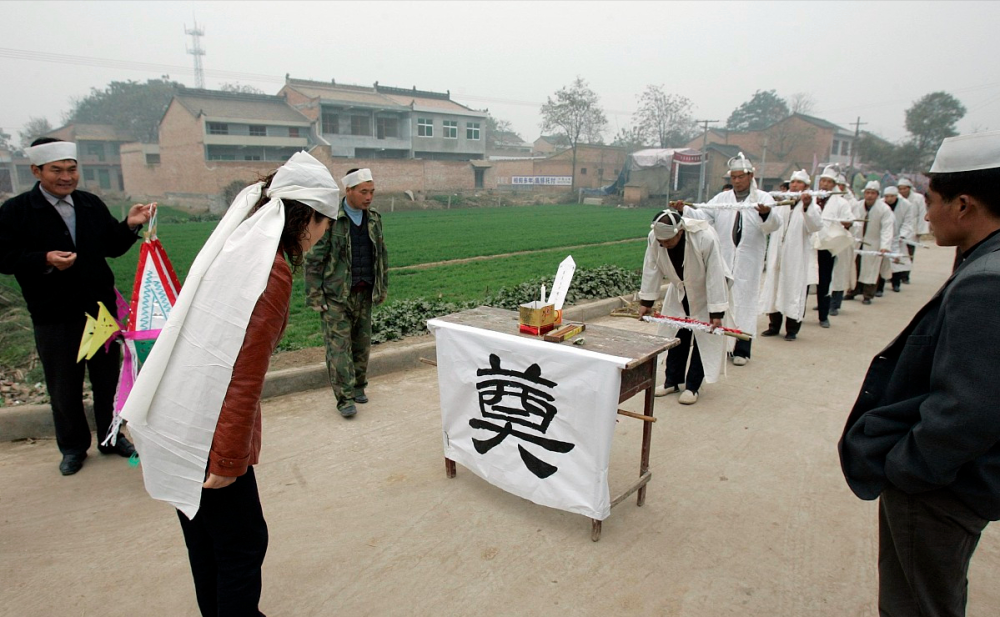 丧葬图片 真实图片