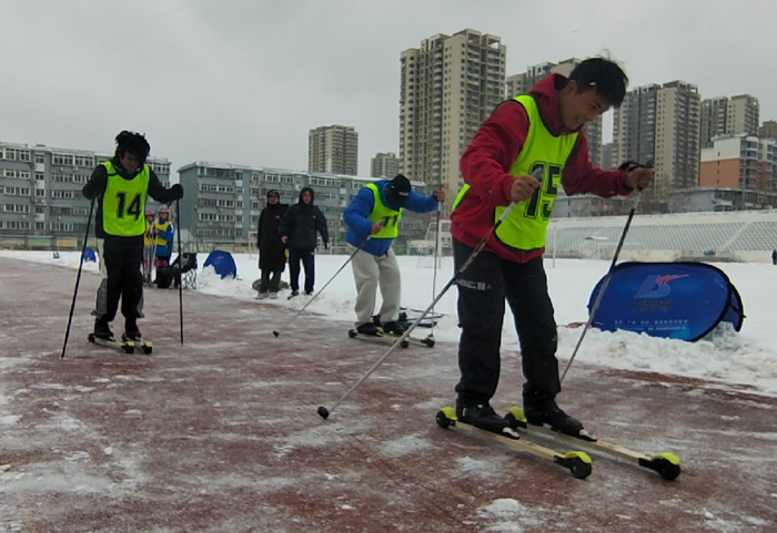 山东省第七届冬季全民健身运动会越野滑轮比赛圆满落幕