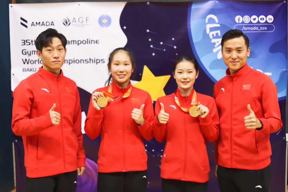 体坛人物|董栋:蹦床之上,思考不停