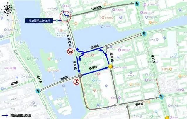 下月起,市区这些路段单向通行!