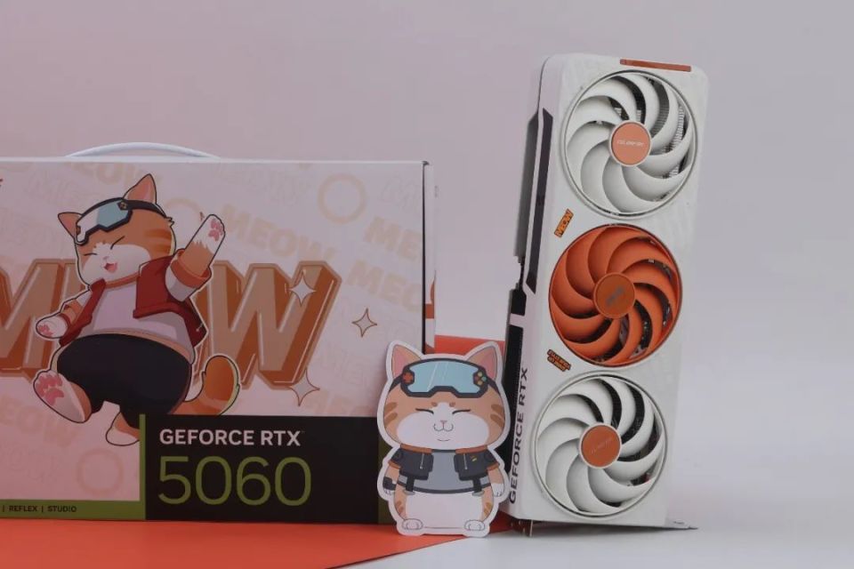 支持DLSS 4，能打能秀的PC“萌宠”！COLORFIRE GeForce RTX 5060橘影橙8GB