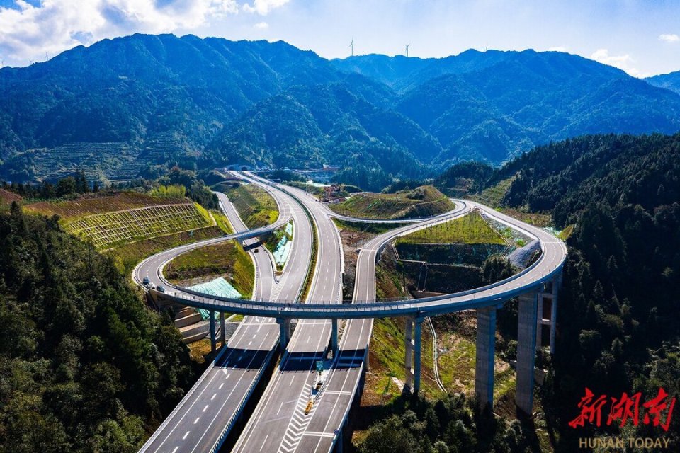 高速路风景图片实拍图片