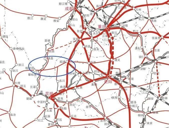 攀昭铁路会理段线路图图片