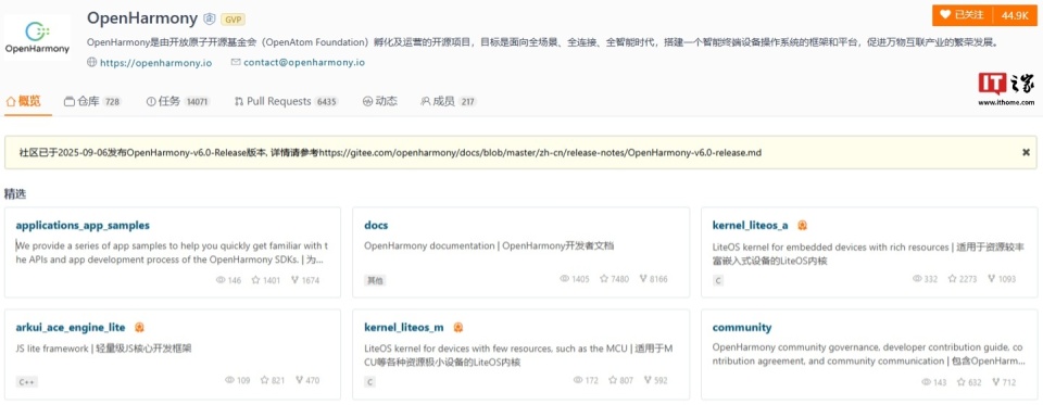 开源鸿蒙 OpenHarmony 6.0 Release 版本发布_腾讯新闻