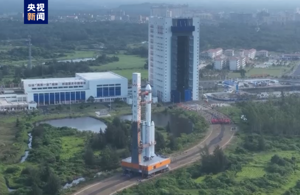 天舟六号船箭组合体转运至发射区 将于近日择机发射是怎么一回事-313啦实用网